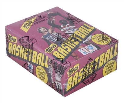 1981-82 Topps Basketball Unopened Wax Box - Mid-West Region - (36 Packs) – BBCE Certified